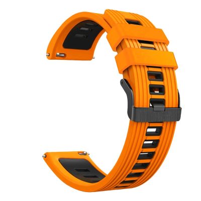 GANYUU Silicone Strap Bands for Pro 3/3 GPS LTE Smart Watchband 22MM Bracelet Wrist Straps for Pro 2020 S2 E2 Correa(Style A,Ticwatch Pro 2020)