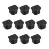 Rebower USB Type-B Anti Dust Plug Port Dust Silicone Covers Caps Stoppers, [for Printer, Fax, Scanner] - Black/20pcs view 1