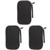Cabilock 3pcs travel cable organizer electronic organizer cable storage bag organizer bag electronics accessories & supplies earphone Waterproof new jacquard fabric accessories box view 1