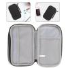 Cabilock 3pcs travel cable organizer electronic organizer cable storage bag organizer bag electronics accessories & supplies earphone Waterproof new jacquard fabric accessories box view 4