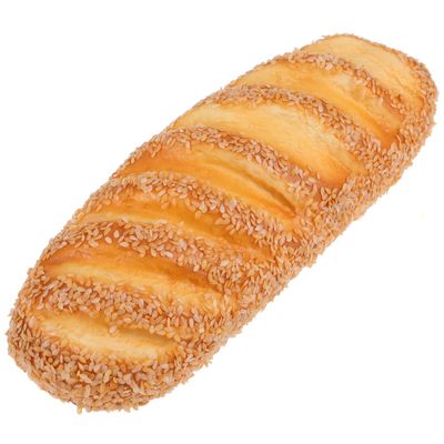 10.6Inch Artificial Bread Loaf,Simulation Bread Fake Bread Model for Kitchen Decoration Photography Props