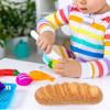 10.6Inch Artificial Bread Loaf,Simulation Bread Fake Bread Model for Kitchen Decoration Photography Props view 4