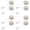 Toyvian 8pcs Macaron Screen Cleaner for Glasses Mobile Devices Camera Lenses Compact Lightweight Cleaning Cloths for Delicate Random Colors view 1