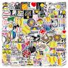 100pcs Assorted Stickers (Softball Stickers, Softball Decals for Skateboard Laptop Water Bottles) view 3