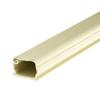 Cable Central LLC Box of 20-1.75 inch Surface Mount Cable Raceway, Ivory, Straight 6 Feet Section view 1