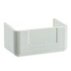Cable Central LLC Cable Raceway, White, 1.75 inch, End Cap view 1
