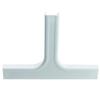 Cable Central LLC 3/4 inch Surface Mount Cable Raceway, White, Tee view 1