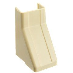Cable Central LLC 1.25 inch Surface Mount Cable Raceway, Ivory, Ceiling Entry