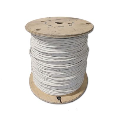 Cable Central LLC Plenum Security Cable, White, 22/6 (22 AWG 6 Conductor), Stranded, CMP, Spool, 1000 Feet