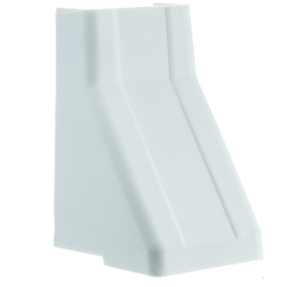 Cable Central LLC 1.25 inch Surface Mount Cable Raceway, White, Ceiling Entry