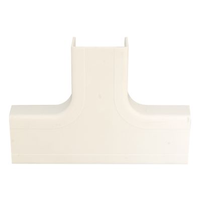 Cable Central LLC 1.75 inch Surface Mount Cable Raceway, Ivory, Tee