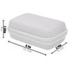 Aenllosi Hard Case for Phomemo D30 Mini Label Printer, White view 4