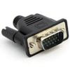 3X VGA Virtual Display Adapter Male Dummy Plug EDID Headless Ghost Emulator Lock Plate view 2