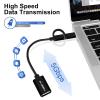 AIYEEN USB-C/Micro to USB Adapter, 2-in-1 USB 3.0, OTG Adapter Cable, Compatible with MacBook Pro, Android, Google, Samsung, and More, Black view 4