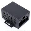 Black Aluminum Protection Case Kit for M.2 to 4G/5G HAT Case Only @XYGStudy (PI4-CASE-4G-5G-M.2) view 3