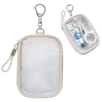 Raymei Fujii KP2MG Pouch Kept Acsta Case, PVC, Moon Gray