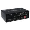 4X2 HDMI Matrix 4K 60Hz HDMI 2.0 Matrix Switcher 4x2 with Audio Extractor HDR HDMI Switch Splitter for PC PS5 HDTV HDCP2.2 view 1