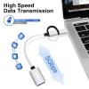 AIYEEN 2-in-1 USB C/Micro to USB Adapter, USB C to USB 3.0, USB to Android OTG Adapter Cable Compatible with MacBook Pro Android Google Samsung and More, Silver view 4