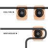 Bontok Pressure Switch Cable Guides, Light Pressure Switch Cable Clips-4 Pack(Tan) view 3