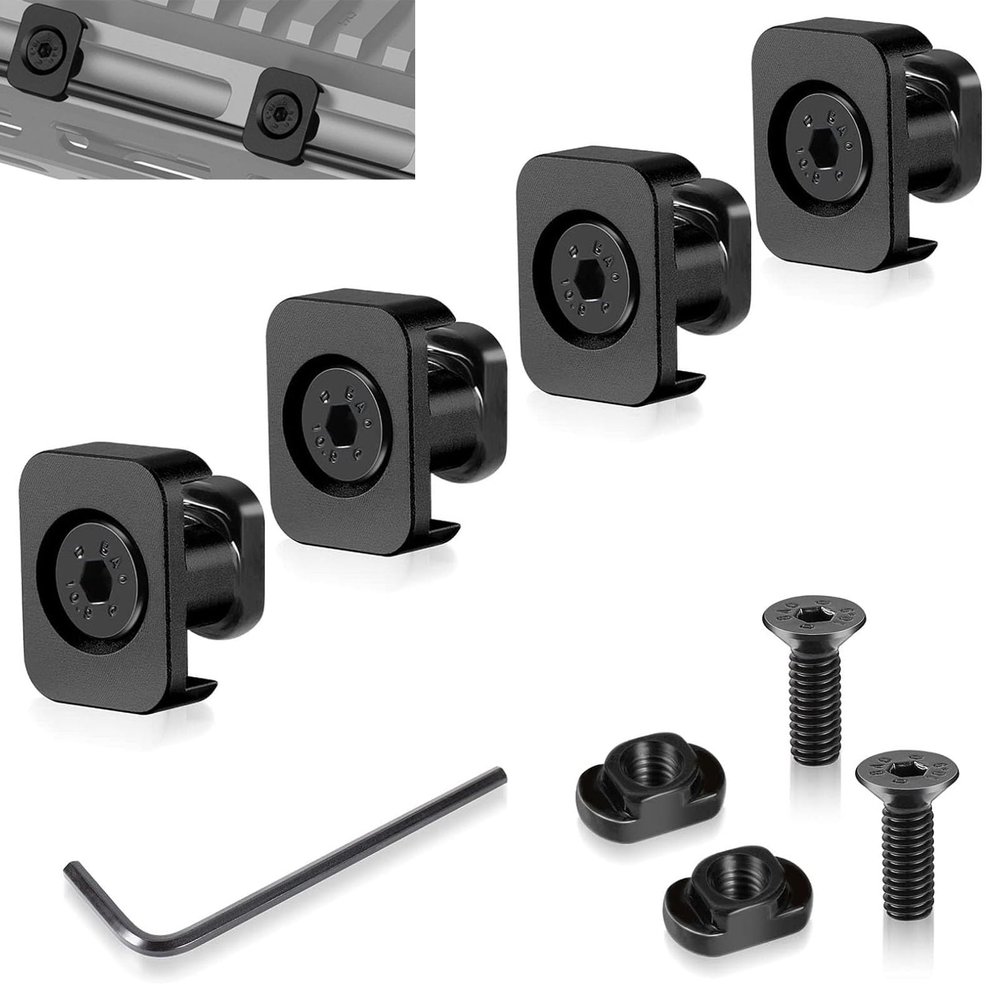 Bontok Pressure Switch Cable Guides, Light Pressure Switch Cable Clips Compatible -4 Pack(Black)