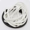 MOZTO Braided Fiberglass Sleeve 600 Deg.C High Temperature Glass Fiber Tube Fiberglass Sleeving, for DIY Tubing Cable Sleeves 1pcs (Color : White, Size : 25mm x 1meter) view 3