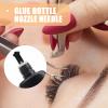 100pcs Eyelash Glue Bottle Pins for Smooth Flow and No Blockages view 2