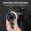 NEEWER Mini Follow Focus with A/B Stops, Lens Gear Ring, 15mm Rod & Rod Clamp for Cinema Camera, DSLR/Mirrorless Camera, Compatible with Lens Diameter Up to 114mm, PG001 (Silver) view 4