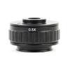 RADHAX Microscope Kit 1X 0.35X 0.5X Adapter Lens Focus Camera Installation C Mount Adapter Microscope Lens Adapters (Color : 0.5X) view 1