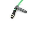 AConnect M12-D-Code Ethernet-Cable for Industrial Camera M12 4 Pin Male D Code to RJ45 Shielded Cat5e Ethernet High Flexible Waterproof Cable 8M view 2