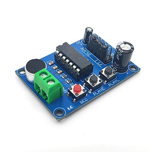 ISD 1820 Voice Board Audio Module Recording and Playback Audio Module Board Mounted Head