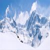 Yeele 20x10ft Snow Mountain Photography Backdrop Winter Nature Scenery Alps Mountain Top Photo Background Portrait Shooting Studio Props view 1