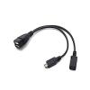 Storage Expansion Kit Compatible With Fire TV Stick, FireStick 4K, Replacement for Toshiba Samsung TV, 3-in-1 SD Card Reader File Transfer OTG Cable for Firesticks, Media Devices, Micro SD view 3