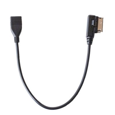 11 Inch Ami to Aux,USB Music Interface AMI MMI AUX MP3 Cable Adapter For Q5 Q7 R8 A3 A4 A5 A6