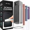 EVEO Screen Cleaner Spray and Wipe - 2-in-1 Car Screen Cleaner & iPhone Cleaner Touchscreen Mist Cleaner for Laptop, Computer, MacBook, iPad and More - 2 Pack (Grey) view 1