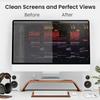 EVEO Screen Cleaner Spray and Wipe - 2-in-1 Car Screen Cleaner & iPhone Cleaner Touchscreen Mist Cleaner for Laptop, Computer, MacBook, iPad and More - 2 Pack (Grey) view 3