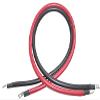 AIMS Power CBL25FT4AWG Inverter Cable #4 AWG 25 ft Set, 157 Amps Max, Use with 12V 1500W Inverters or Smaller, Both Ends Lugged, 5/16" Cable Diameter, 7/16" Lug Diameter view 1