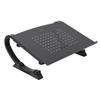Amazon Basics - Adjustable Monitor Stand, Laptop Riser for Desk, Holds Laptops, Monitors and Printers up to 22 Pounds, Black view 1