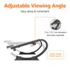 Amazon Basics - Adjustable Monitor Stand, Laptop Riser for Desk, Holds Laptops, Monitors and Printers up to 22 Pounds, Black view 3