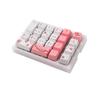 BOYI TD21 Hot Swap Numpad,21 Keys Mini Numpad Portable Keypad Bluetooth5.0/2.4G/Wired Number Pad Keyboard PBT Keycaps RGB Backlit Type-C Mini Keyboard (Cherry Blossom) view 3