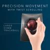 Kensington SlimBlade Pro Wireless Trackball, Rechargeable Battery, Bluetooth 2.4GHz Connection Options (K72080WW) view 3