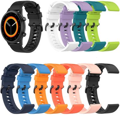 FitTurn Soft Colorful Silicone Watch Band Straps Compatible with Garmin Venu Sq watch Replacement Quick Release Watch Bands Sport Strap Compatible with Garmin Venu Sq Smartwatch (10 pack)