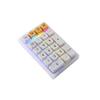 BOYI TD21 Hot Swap Numpad,21 Keys Mini Numpad Portable Keypad Bluetooth5.0/2.4G/Wired Number Pad Keyboard PBT Keycaps RGB Backlit Type-C Mini Keyboard (Honey Milk)