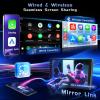 4+128GB Android 15 Car Stereo Radio for Toyota Corolla 2009-2013, Wireless Carplay Andorid auto 9 inch INCELL Touchscreen Stereo Upgrade GPS WiFi Bluetooth 5.0 FM/RDS EQ-32 SWC Backup Camera view 4
