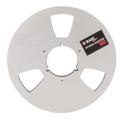Aluminum Alloy Takeup Reel, 10.5 Inch Open Reel Audio, 3 Hole Wind Holes, Silver
