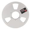 Aluminum Alloy Takeup Reel, 10.5 Inch Open Reel Audio, 3 Hole Wind Holes, Silver view 1