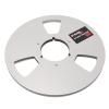 Aluminum Alloy Takeup Reel, 10.5 Inch Open Reel Audio, 3 Hole Wind Holes, Silver view 2