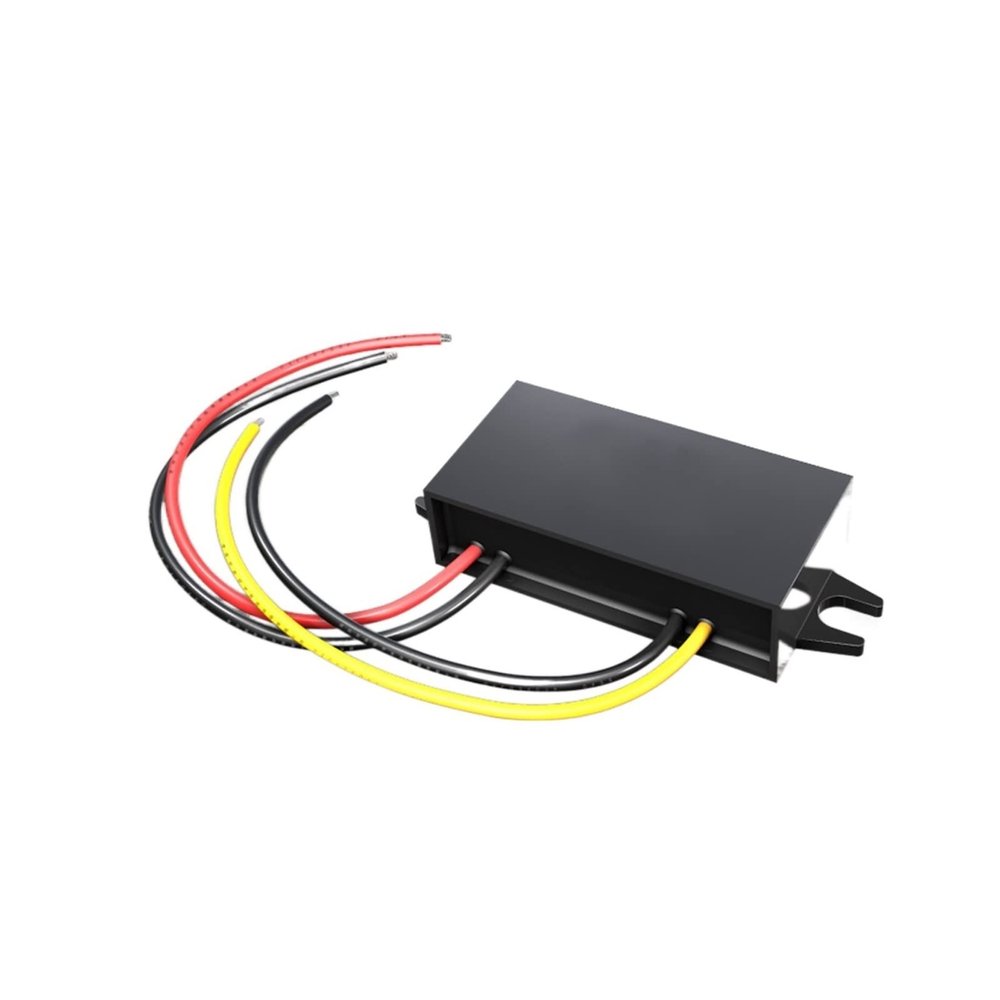 Buck Converter DC-DC Converter, 24V to 12V 1A 2A 3A 36W Step-Down Module Converter 15-40V to 12V Waterproof Buck Converter (Color : Output Current 3A, Size : 24V_12V)
