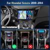 2+64G Android 15 Car Stereo for Hyundai Sonata 2010-2014,9 inch Touch Screen Radio Wireless Apple CarPlay Android Auto DSP 5G WiFi Bluetooth GPS FM RDS+Free AHD Backup Cam view 3