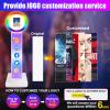 ZLPOWER Photo Booth for iPad 10.2" 10.9'' 11'' 12.9'' Photobooth Machine Stand Shell Selfie Adjustable Machine Custom Logo with RGB LED Ring Light and Honeycomb Case for Wedding Rental Events view 2