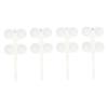 4Pcs Optical Flipper Optometry Plastic Confirmation Flipper Set Flip Lens Set with Non-Skid Handle with Grooves (4Pcs: + / - 0.50D, + / - 1.00d, + / 1.50D and + / - 2.00D) view 4